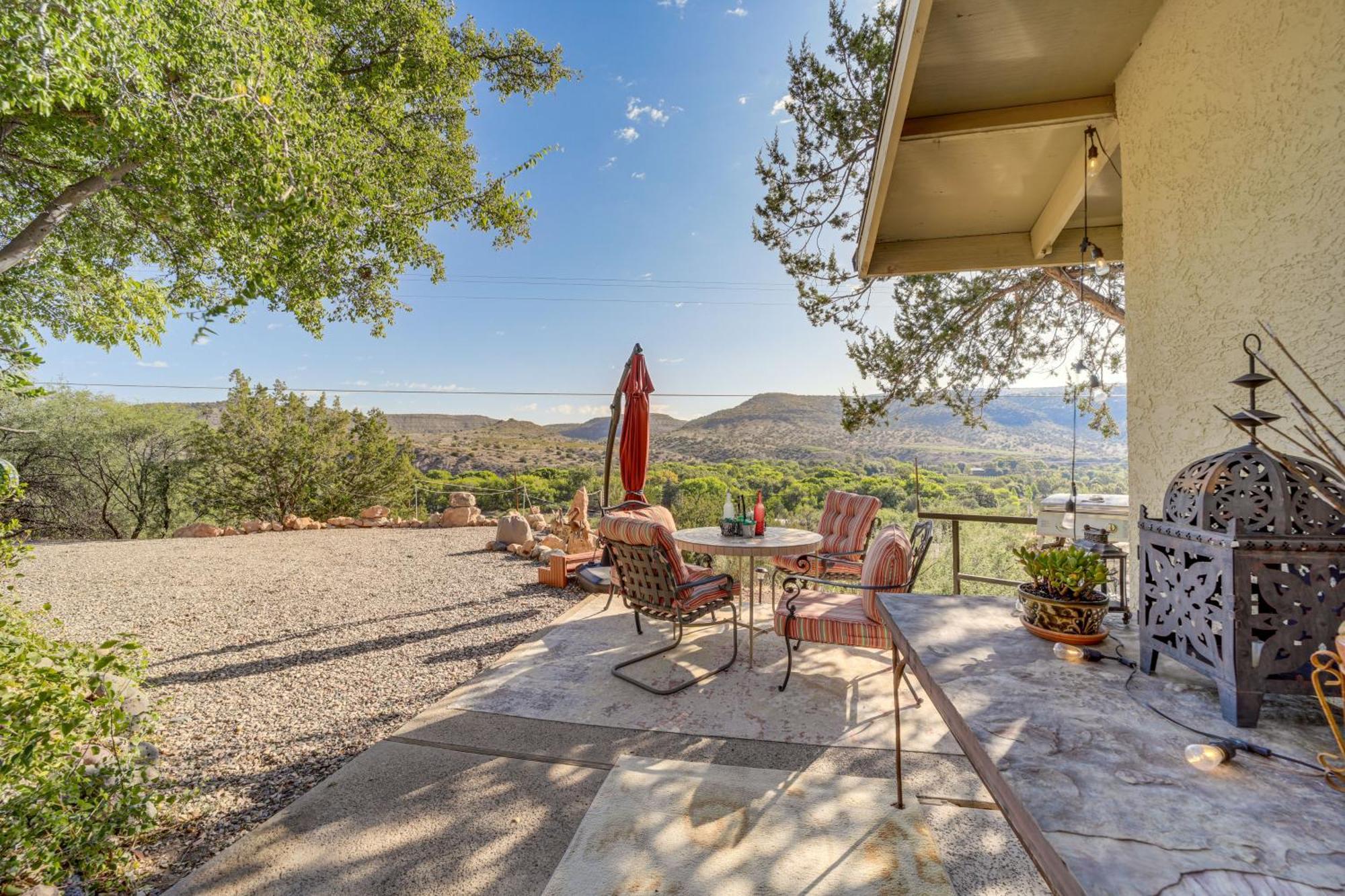 Vineyard Views And Sauna At Cornville Home! Cottonwood Bagian luar foto