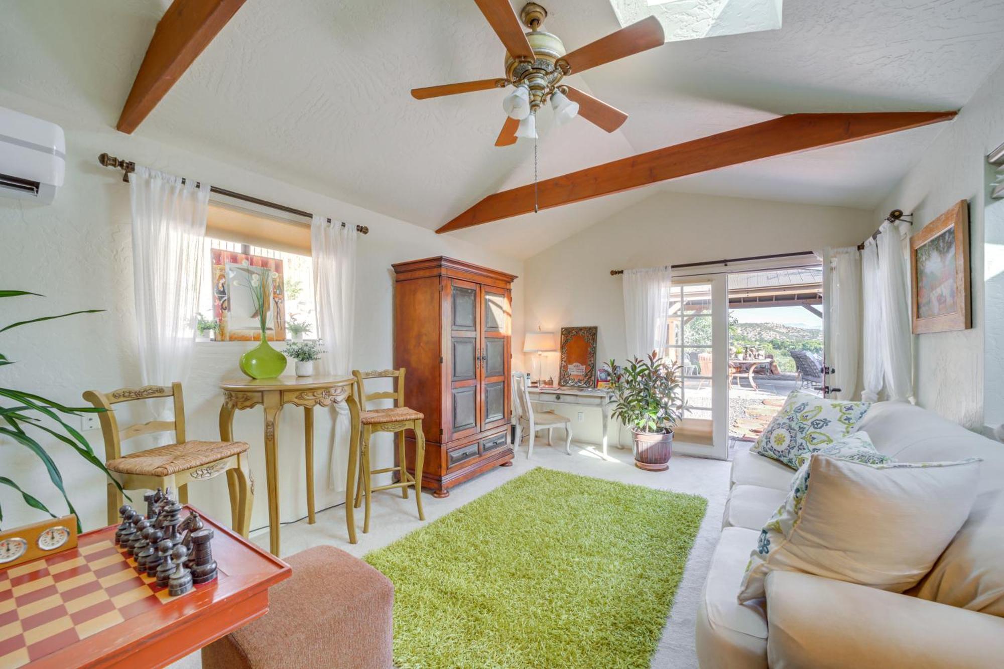 Vineyard Views And Sauna At Cornville Home! Cottonwood Bagian luar foto