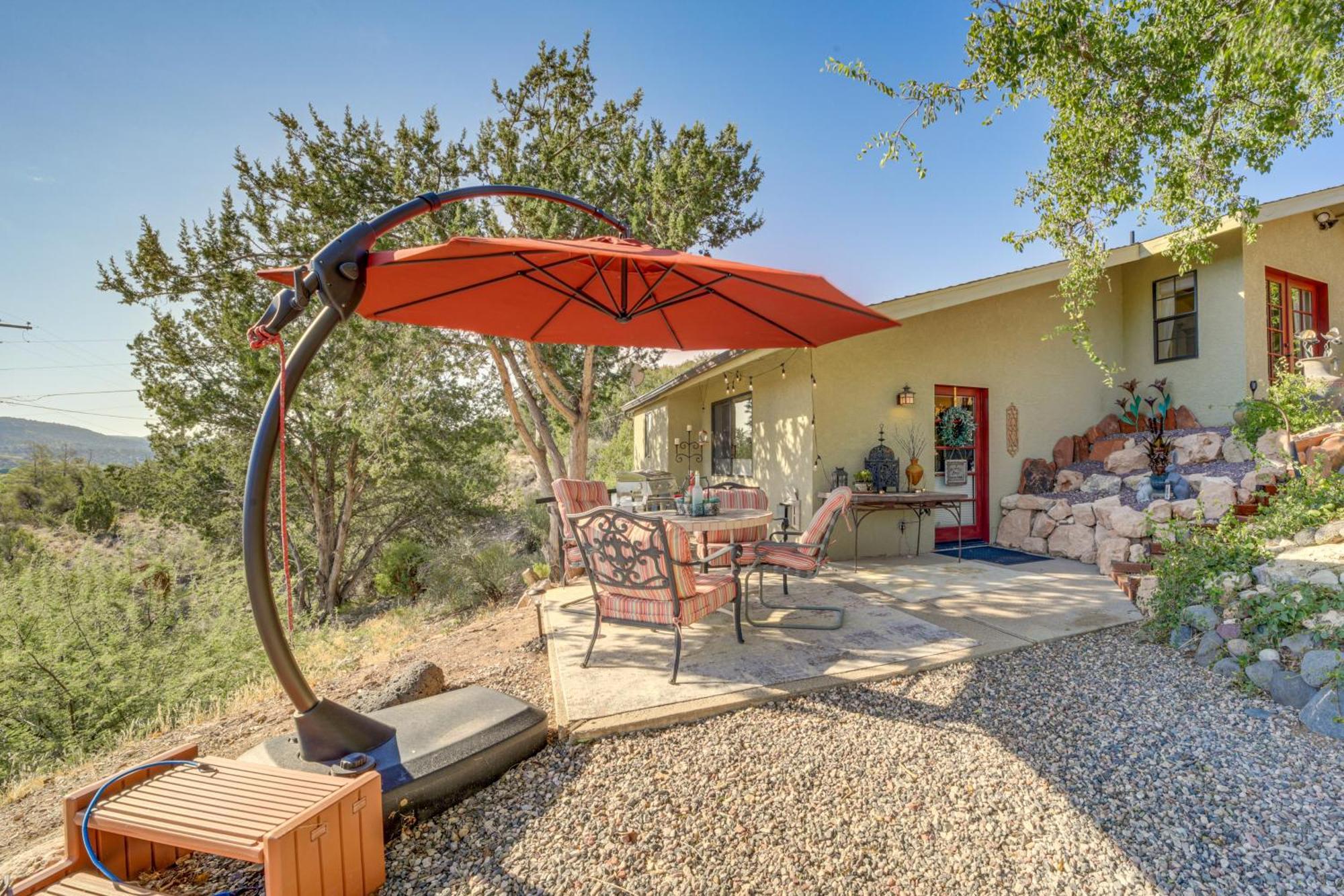 Vineyard Views And Sauna At Cornville Home! Cottonwood Bagian luar foto