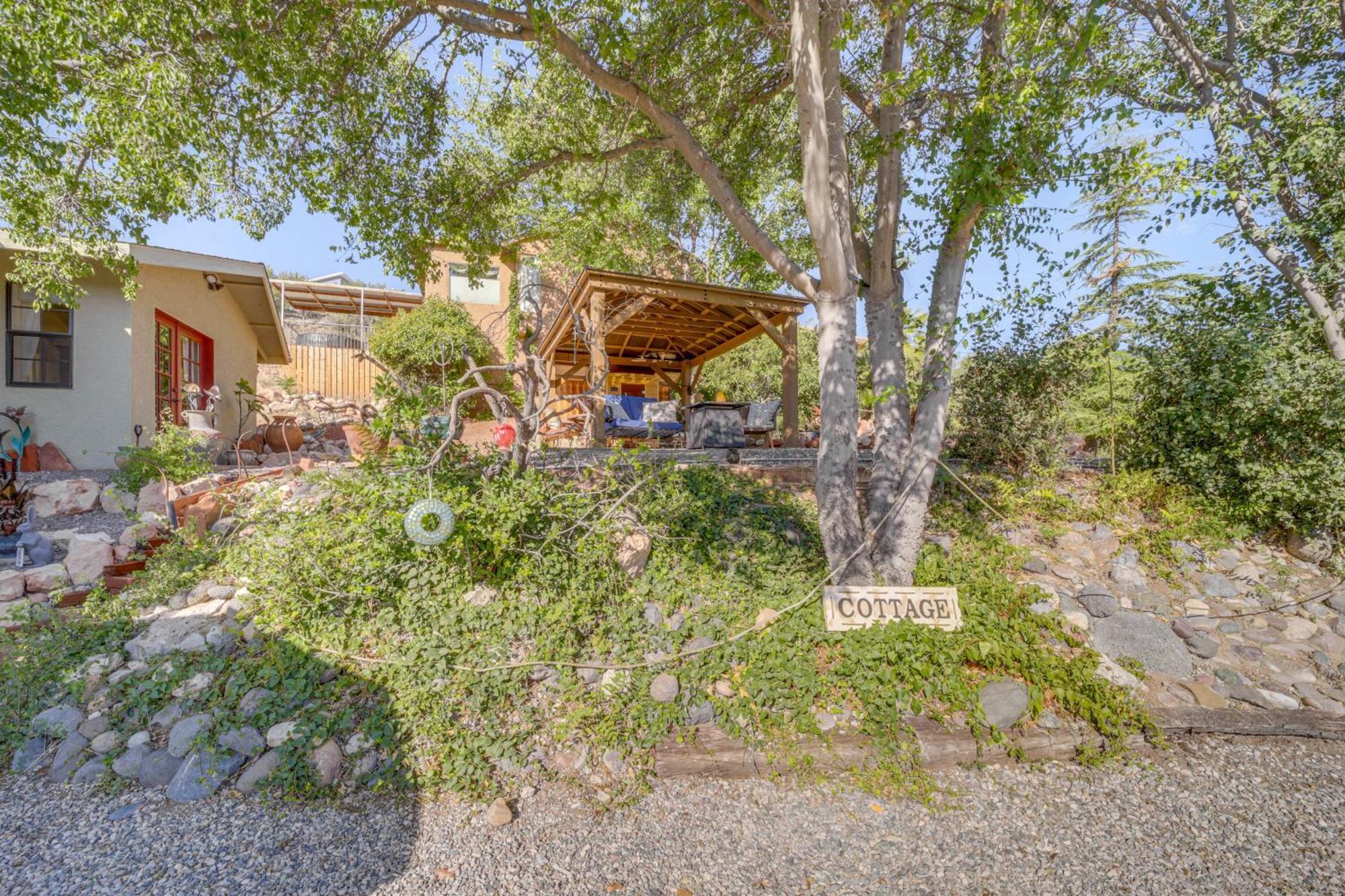 Vineyard Views And Sauna At Cornville Home! Cottonwood Bagian luar foto